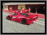 Stop, Ferrari FXX, Pit